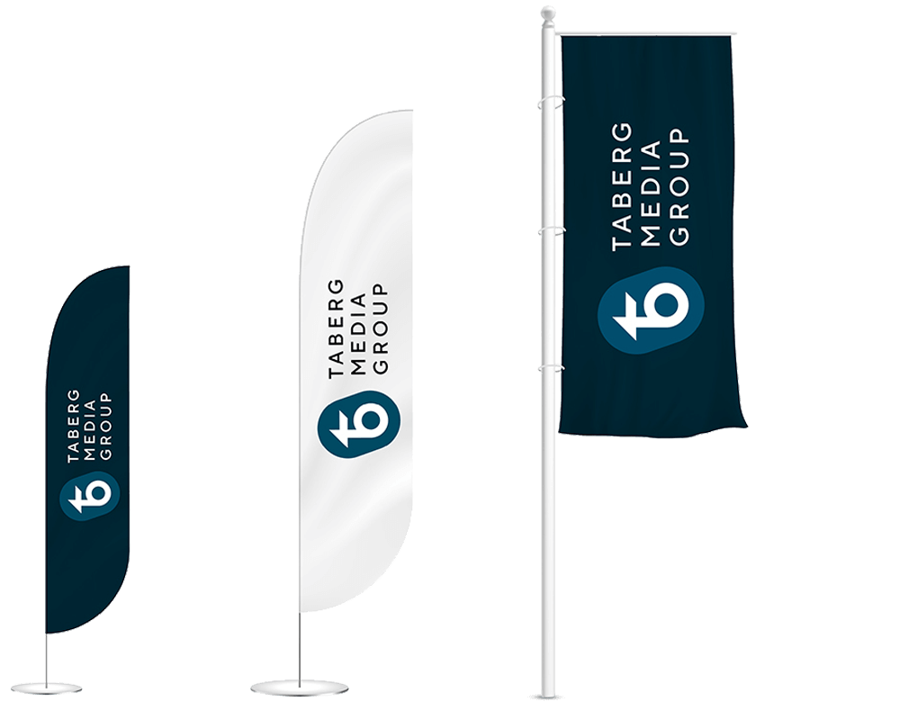 TMG - Banderoller/vepor/beachflaggor