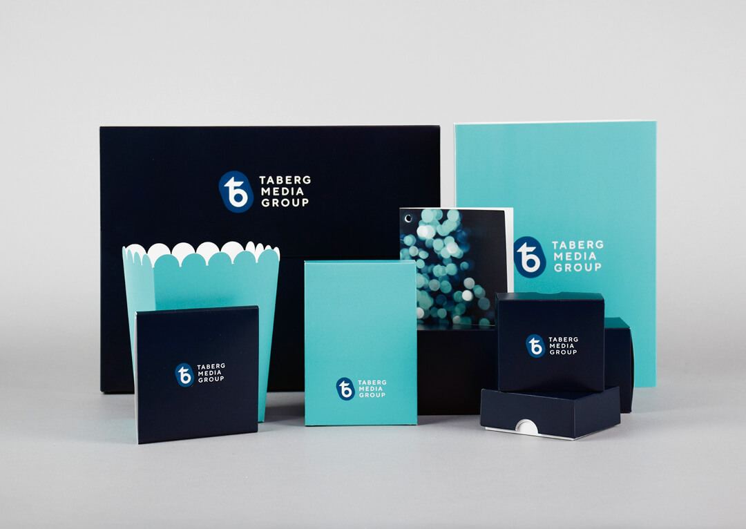 Taberg Media Group – Förpackningar i liten upplaga, kampanj